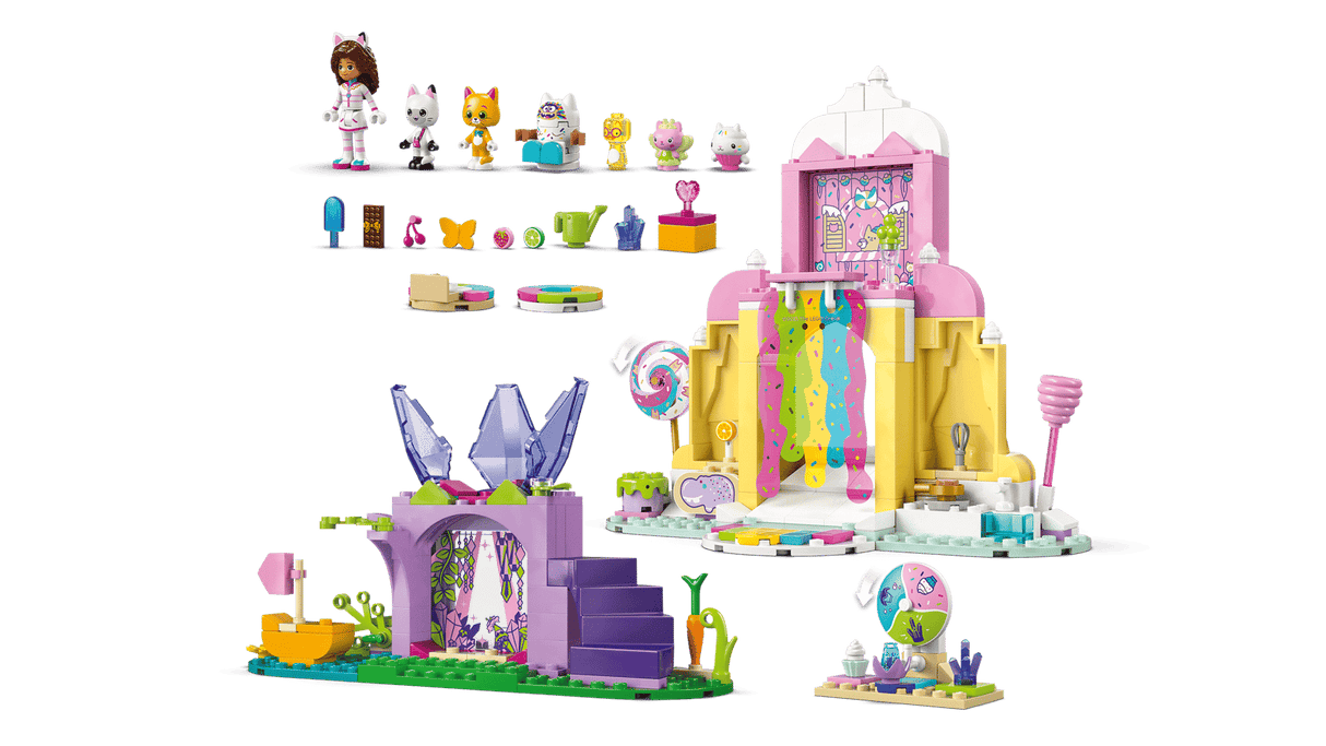 LEGO Gabby Dollhouse Sweet Treat Mountain & Kitty Garden Pretend Play 11205