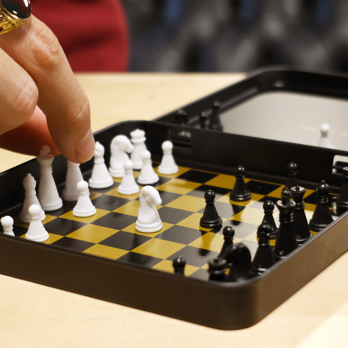 Iron & Glory Game On Magnetic Chess Set