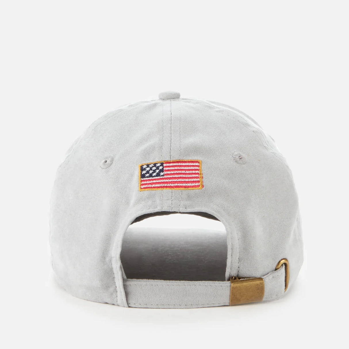 NASA 3D Embroidered Suede Cap - Grey
