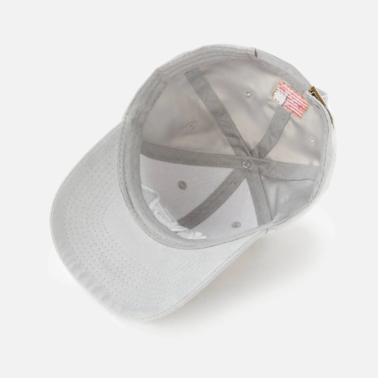 NASA 3D Embroidered Suede Cap - Grey