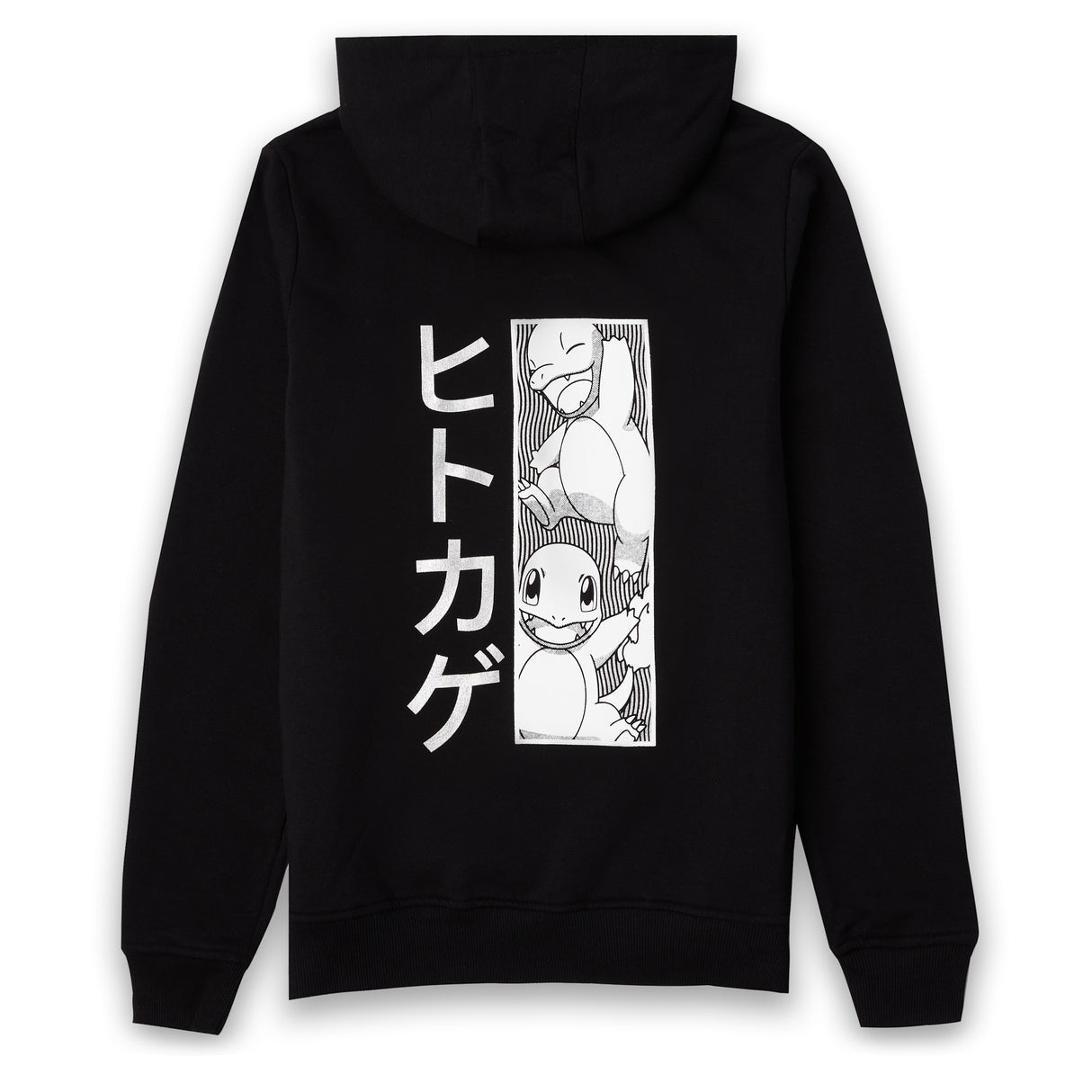 Pokémon Charmander Manga Hoodie - Black
