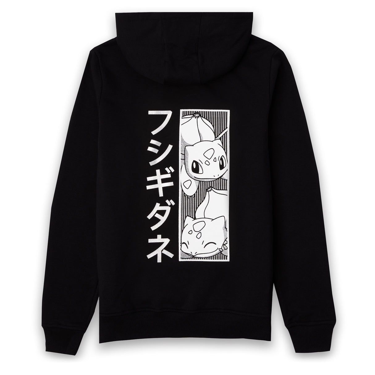 Pokémon Bulbasaur Manga Hoodie - Black