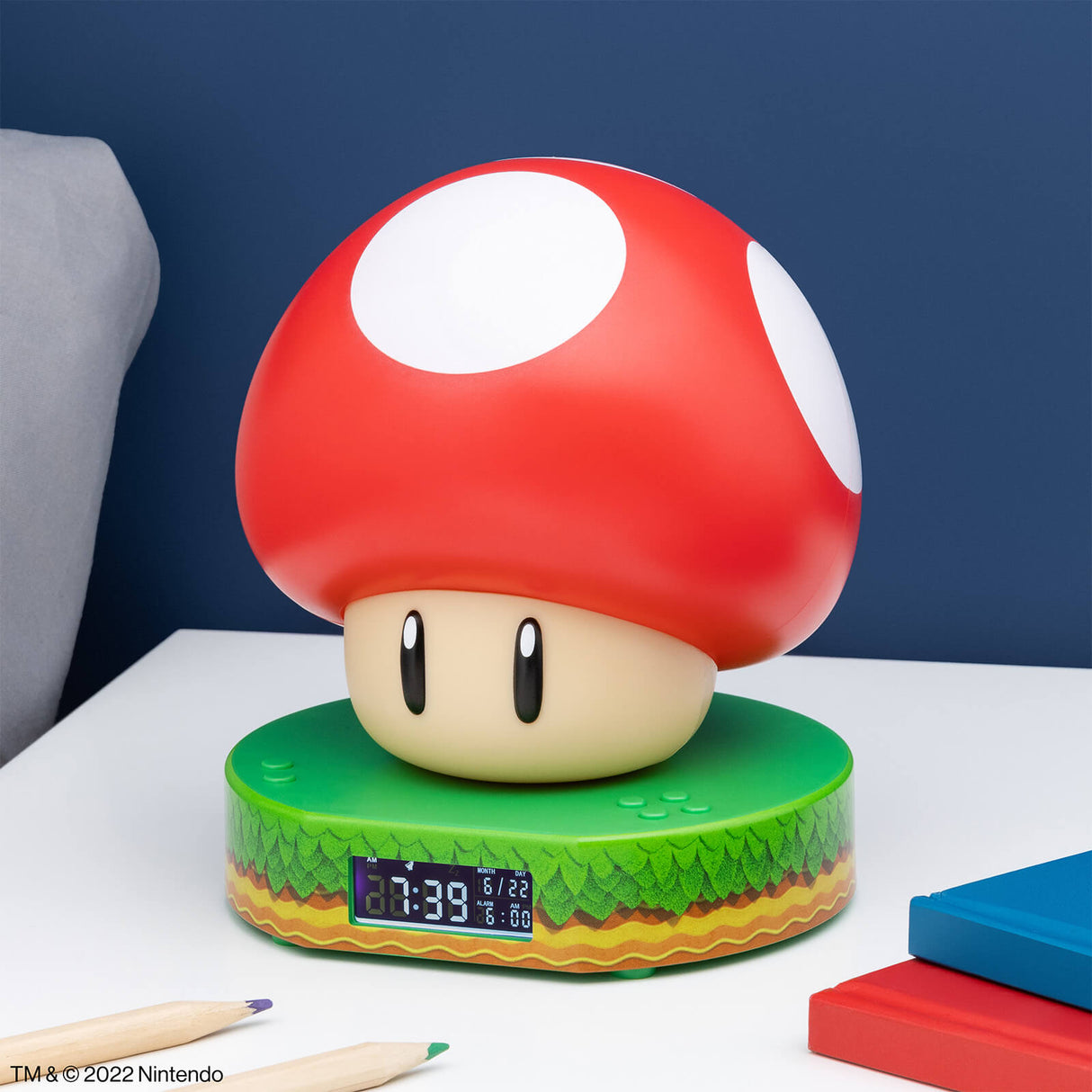 Super Mario Alarm Clock Super Mushroom