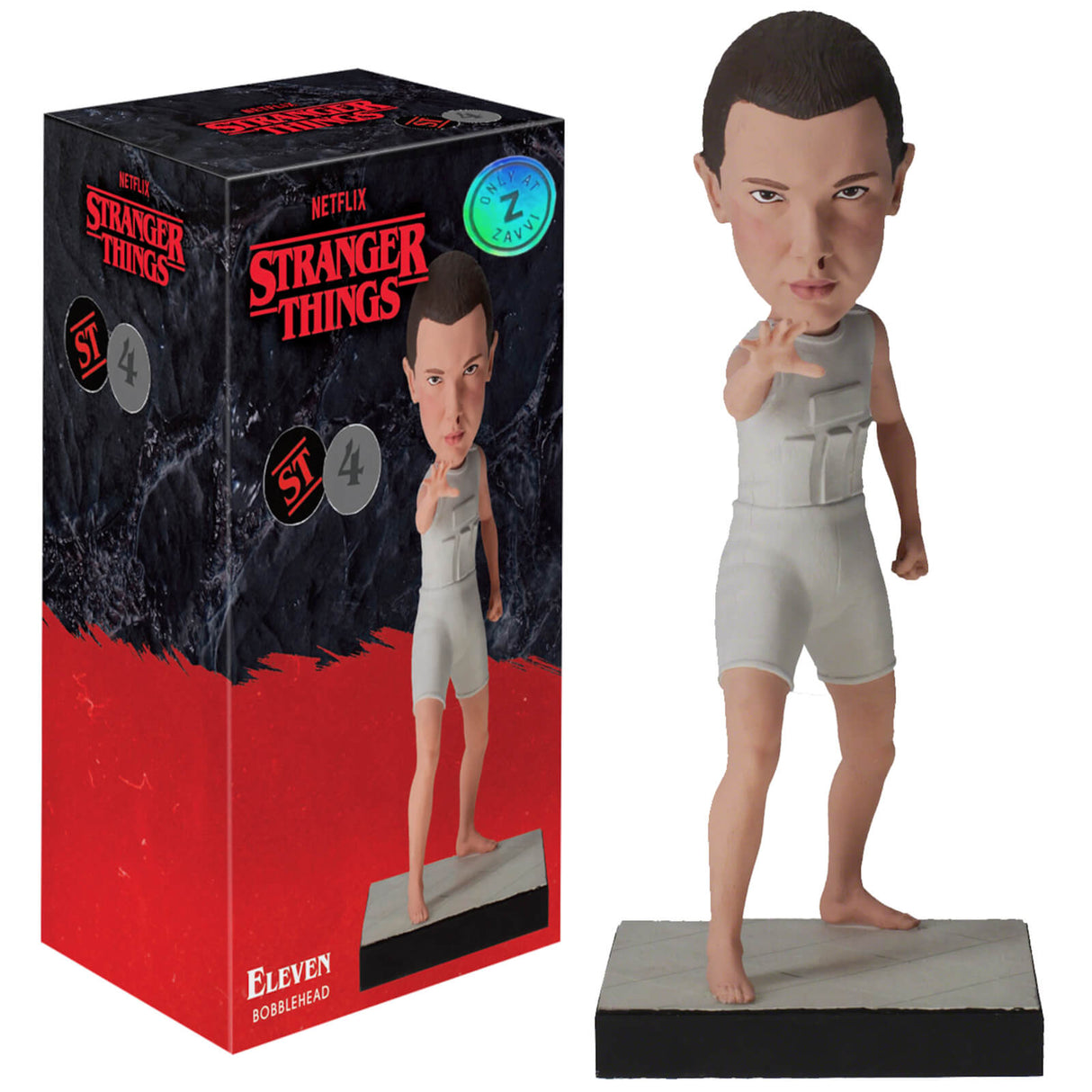 Royal Bobbles Stranger Things Eleven Haptic Suit Bobblehead Zavvi Exclusive Ltd to 1000