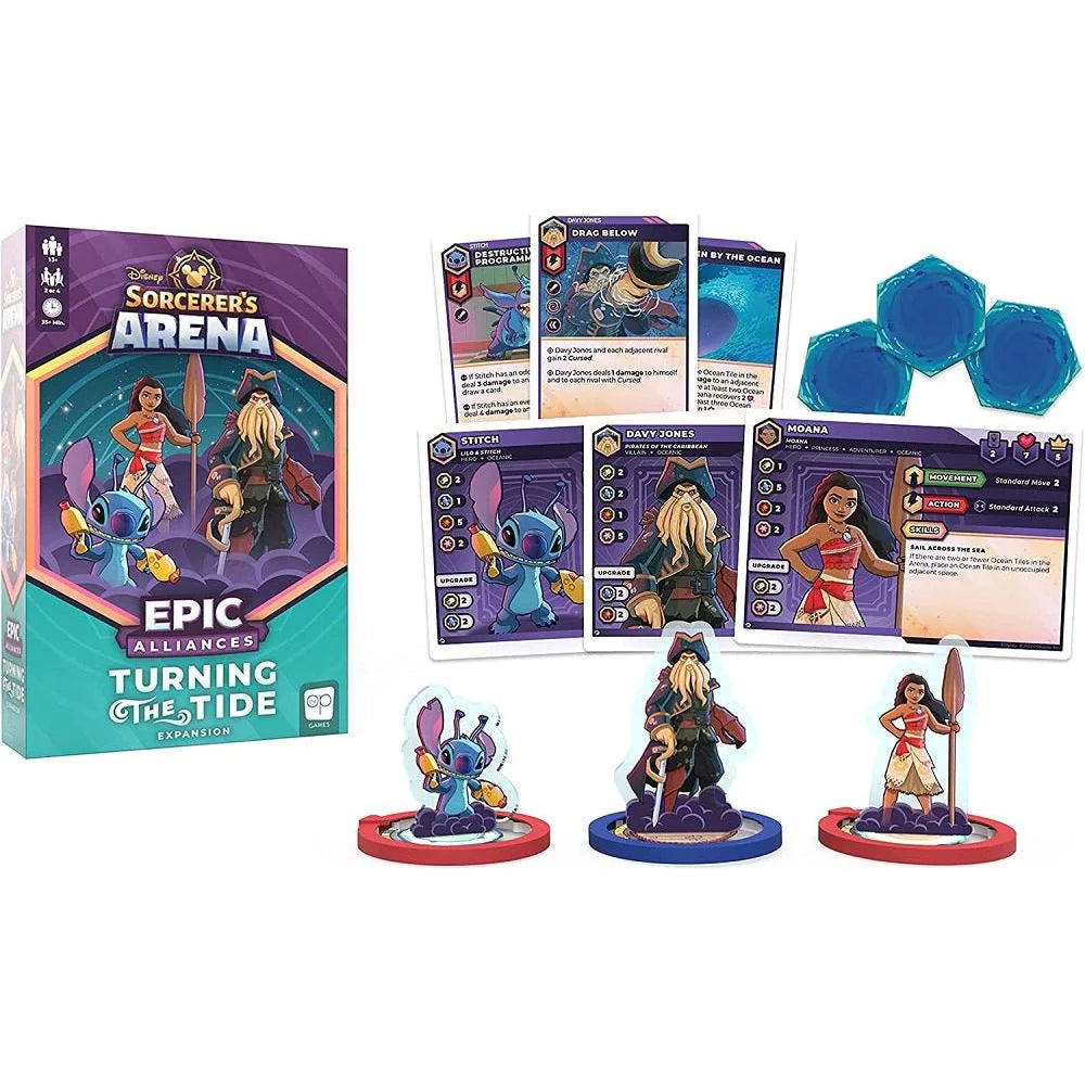 Disney Sorcerers Arena Epic Alliances Turning the Tide Expansion Board Game