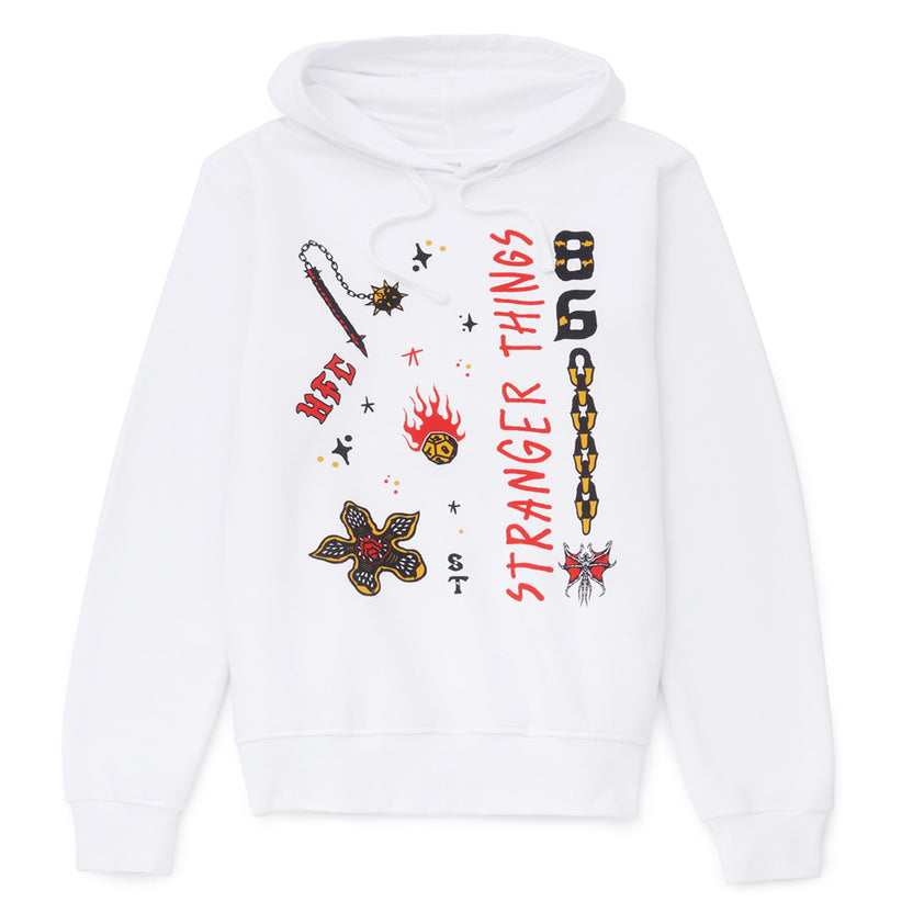 Stranger Things Hellfire Club Flash Hoodie
