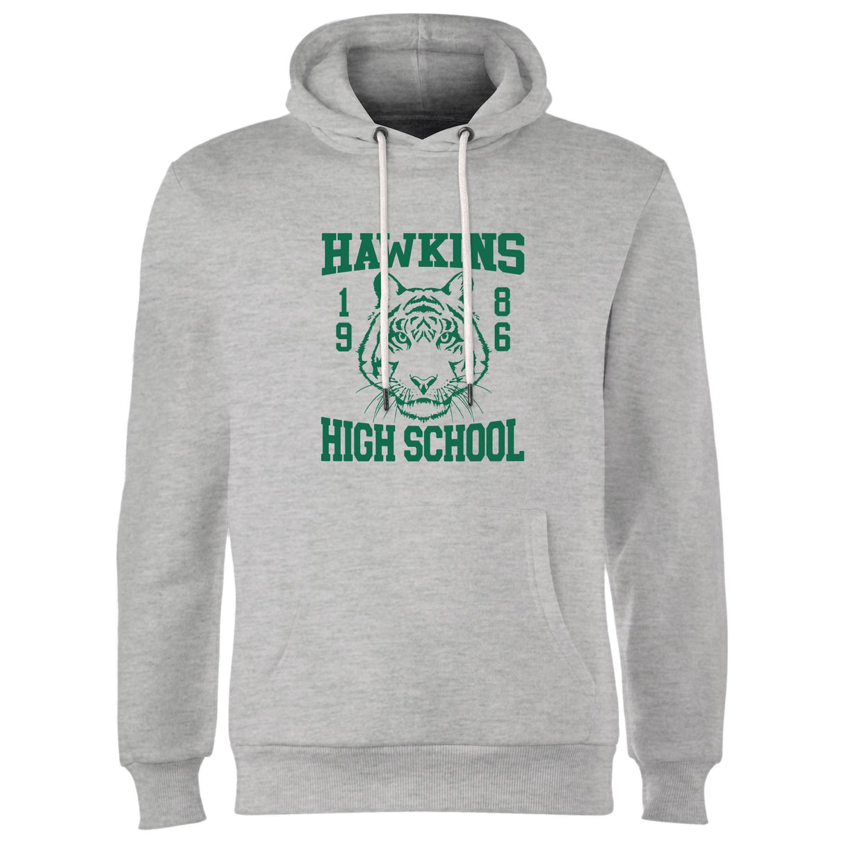 Stranger Things Hawkins High School Hoodie - Grey