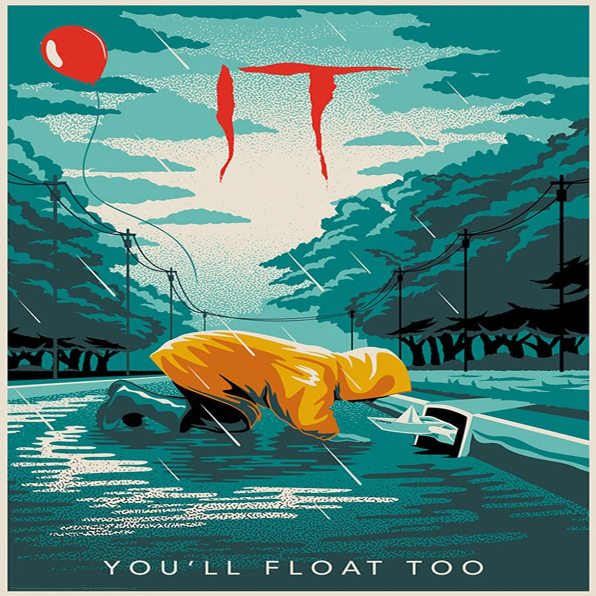 IT Limited Edition Art Print by Fanattik