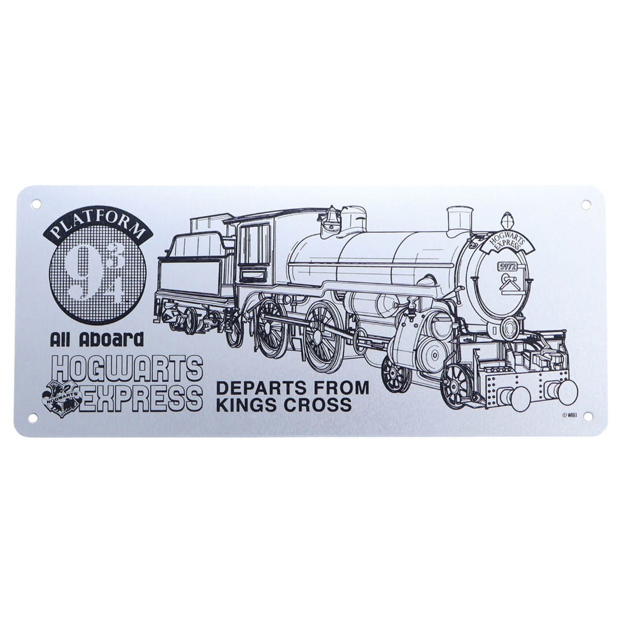 Fanattik Harry Potter Schematic Plate