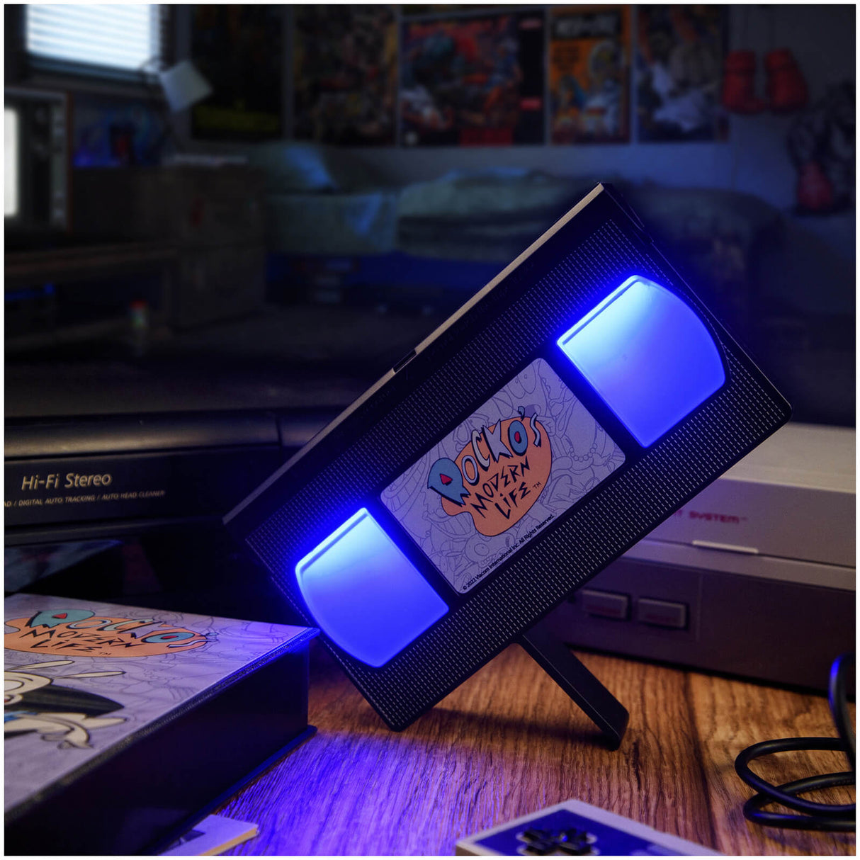 Rewind Lights: Rocko's Modern Life VHS Light