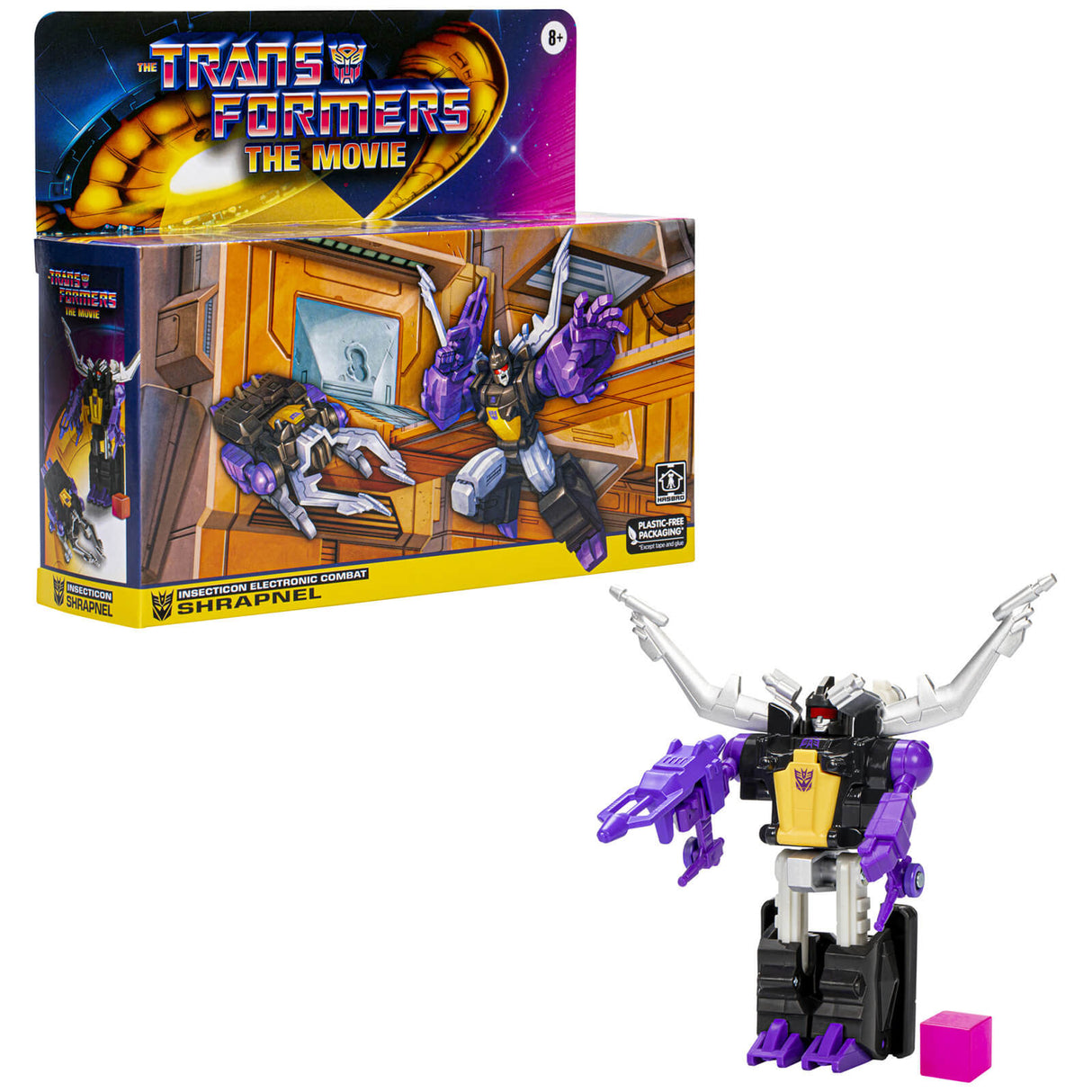 Transformers Toys Retro G1 Shrapnel Converting Action Figure (55)