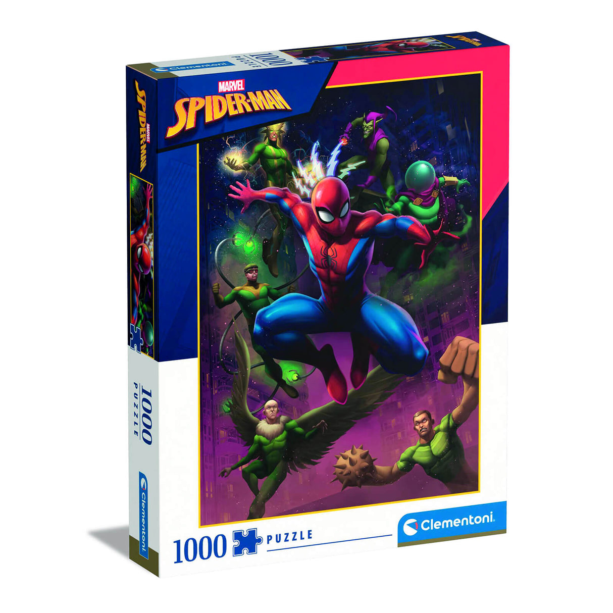 Clementoni Marvel Spiderman Illustrated 1000 Piece Jigsaw Puzzle