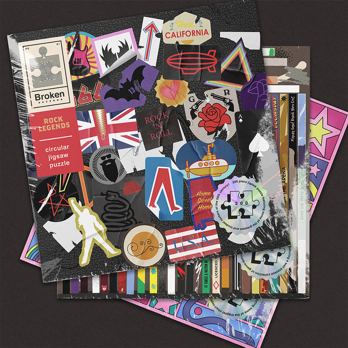 Rock Legends Broken Records