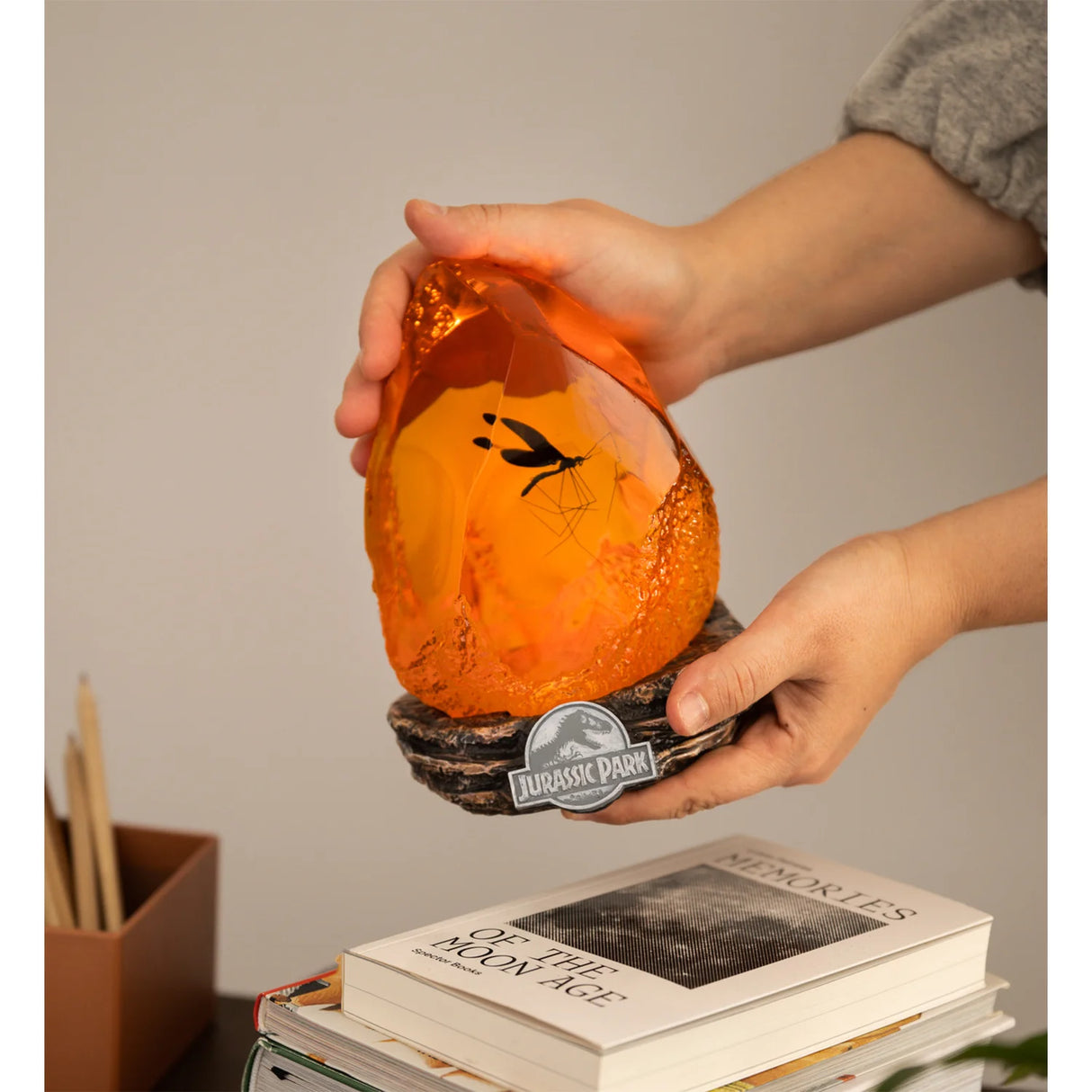 Jurassic Park Amber Lamp