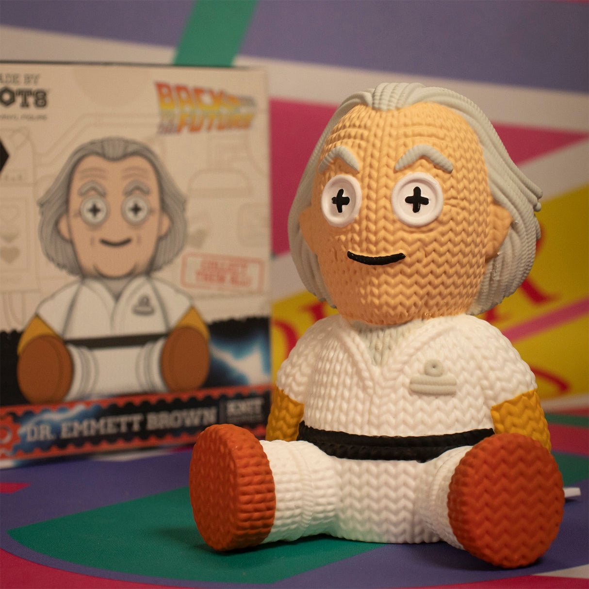 Handmade By Robots Doc Brown Vinyl Figure