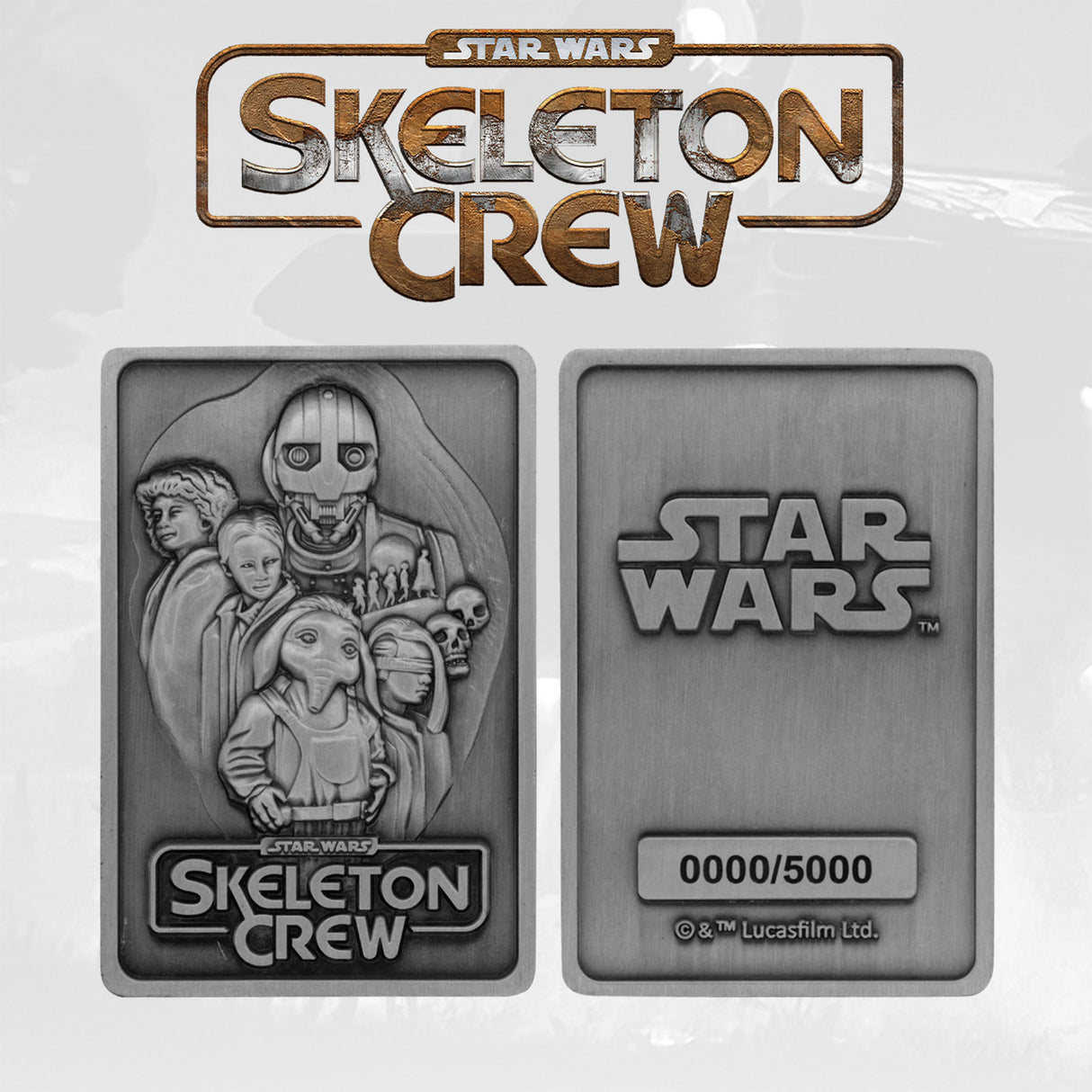 Star Wars Limited Edition Skeleton Crew Ingot