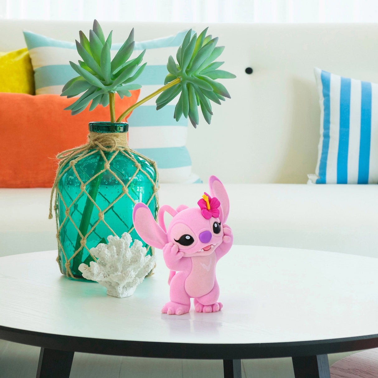 Enesco Grand Jester Studios Disney Flocked Angel Collectible Figurine (9cm)