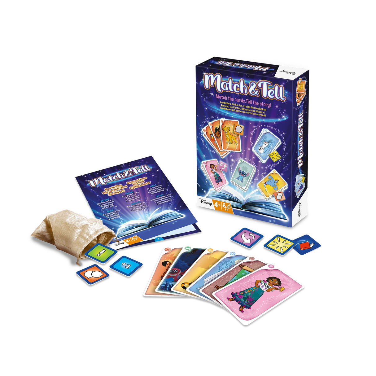 Disney Match Tell Card Game