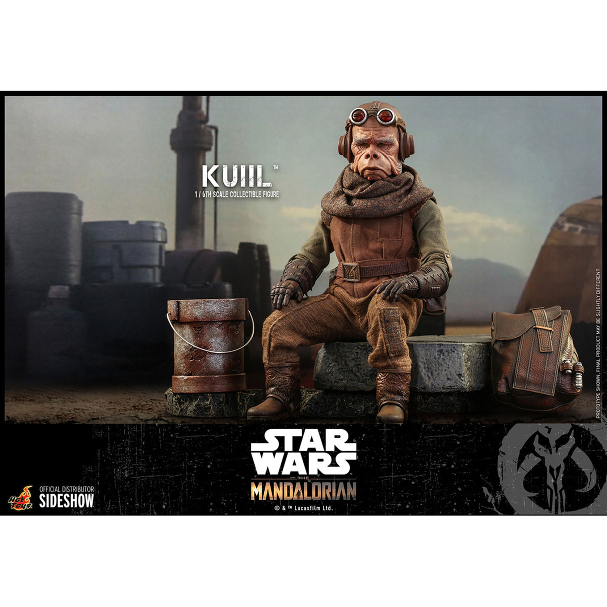 Hot Toys Star Wars The Mandalorian 16 Scale Kuiil Statue (245cm)