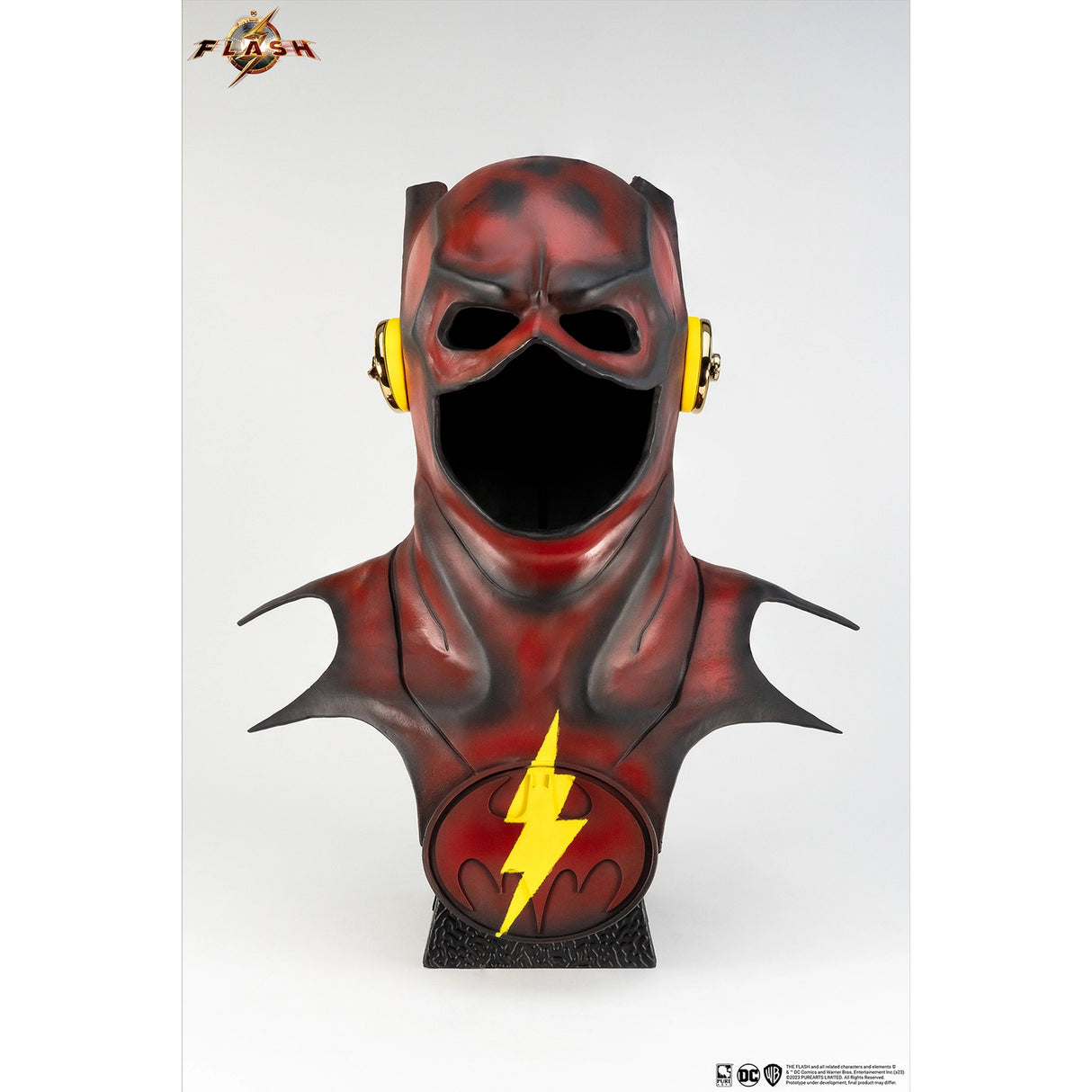 PureArts The Flash Movie Young Barry 11 Scale Cowl Replica