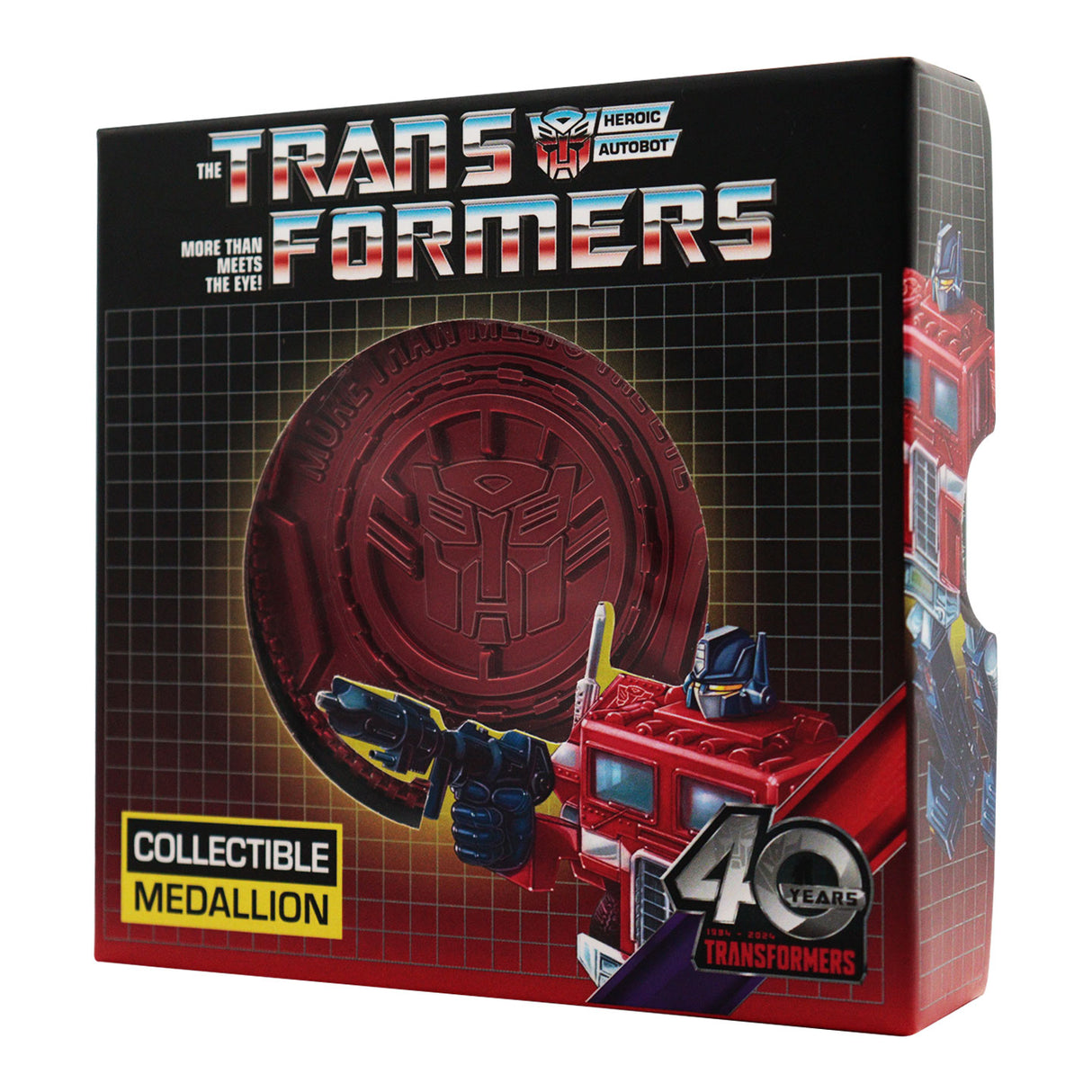 Transformers Medallion 40th Anniversary Autobot Edition