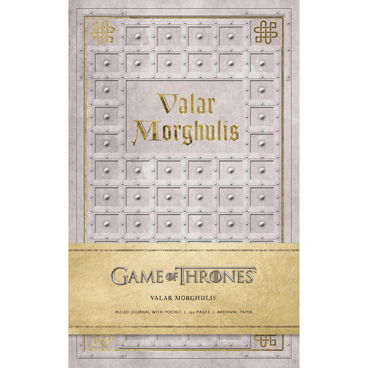 Game of Thrones Valar Morghulis Hardcover Ruled Journal