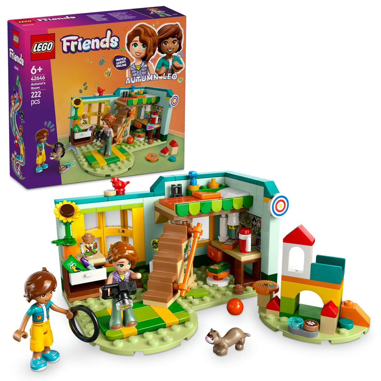 LEGO Friends Autumn Room Pretend-Play Toy Building Set 42646