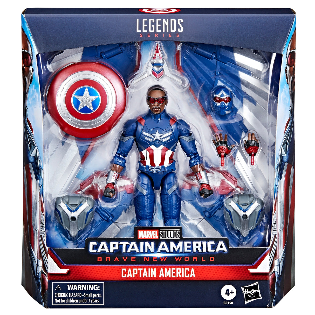 Captain America: Brave New World Marvel Legends Action Figure Captain America 15 cm