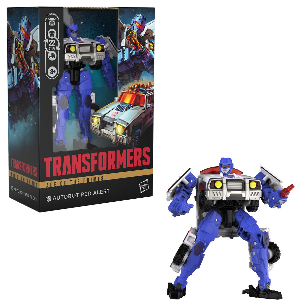 Hasbro Transformers Age of the Primes Voyager Class Autobot Red Alert 7" Action Figure, 8+