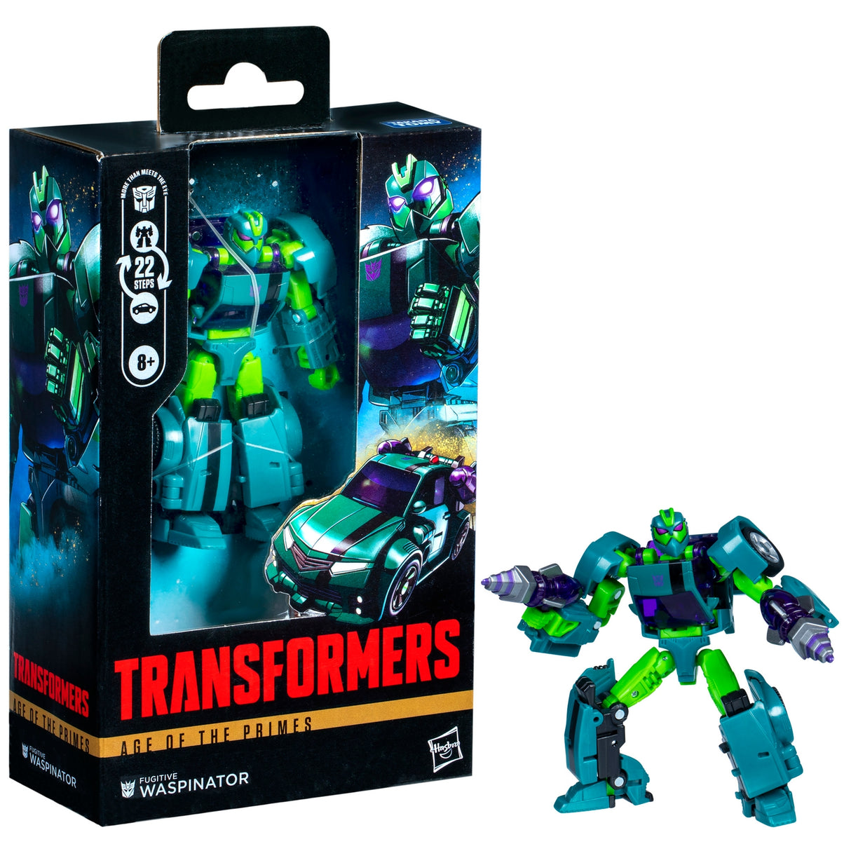 Hasbro Transformers Age of the Primes Deluxe Class Fugitive Waspinator 5.5 Action Figure, 8+