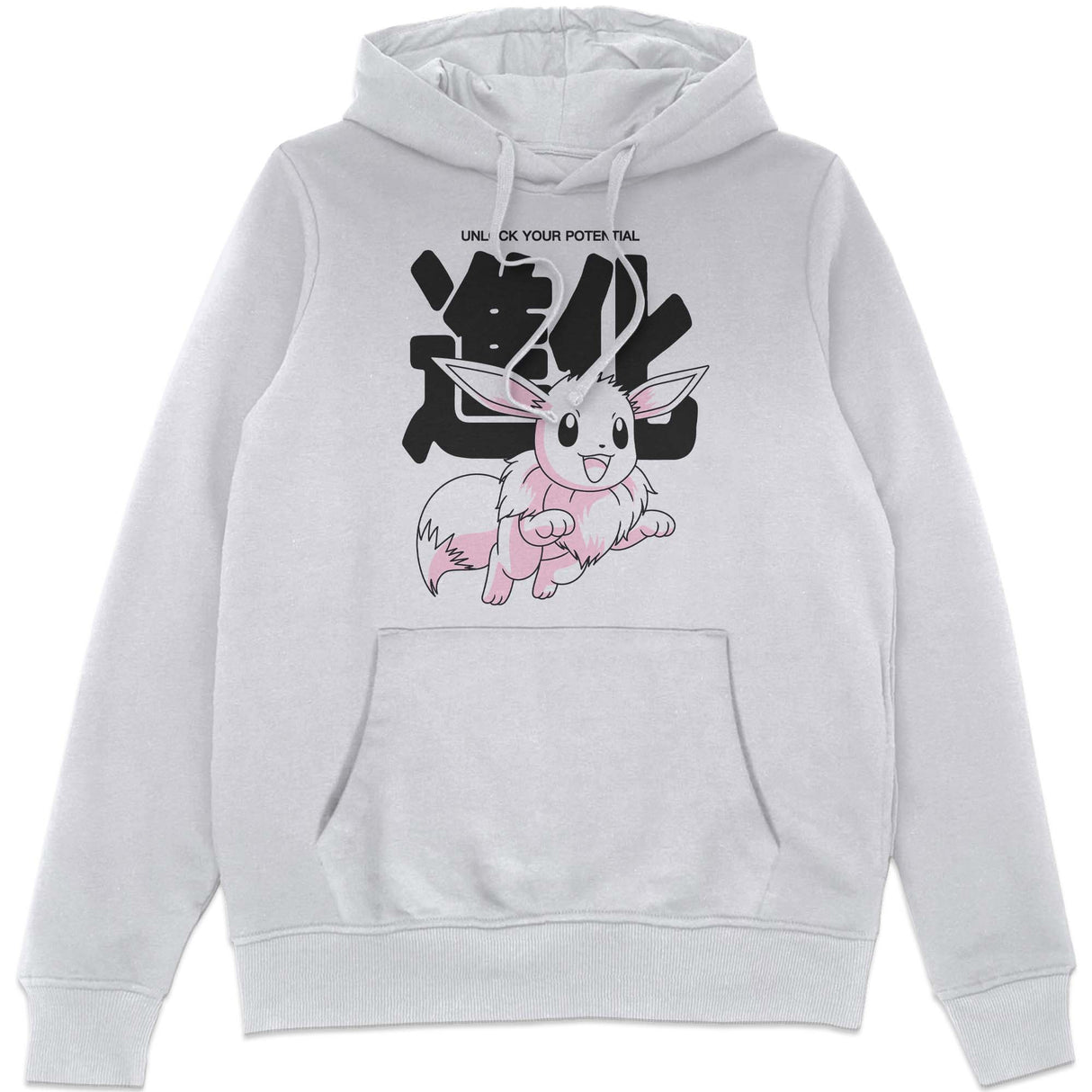 Pokémon Circle Of Eevee Evolutions Hoodie - White