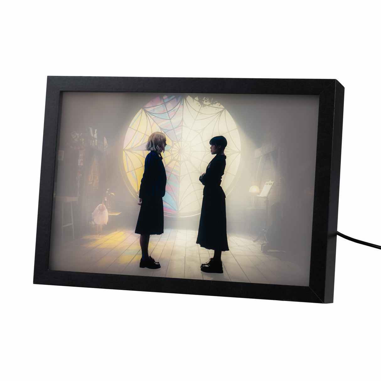 Wednesday LED Framed Print