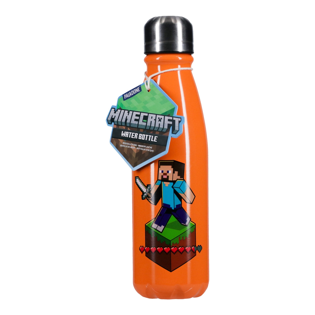 Minecraft Aluminium Water Bottle