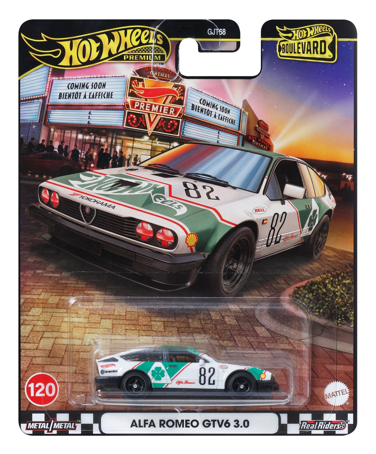 Hot Wheels Premium Boulevard Mix 1 Alfa Romeo GTV6 3.0