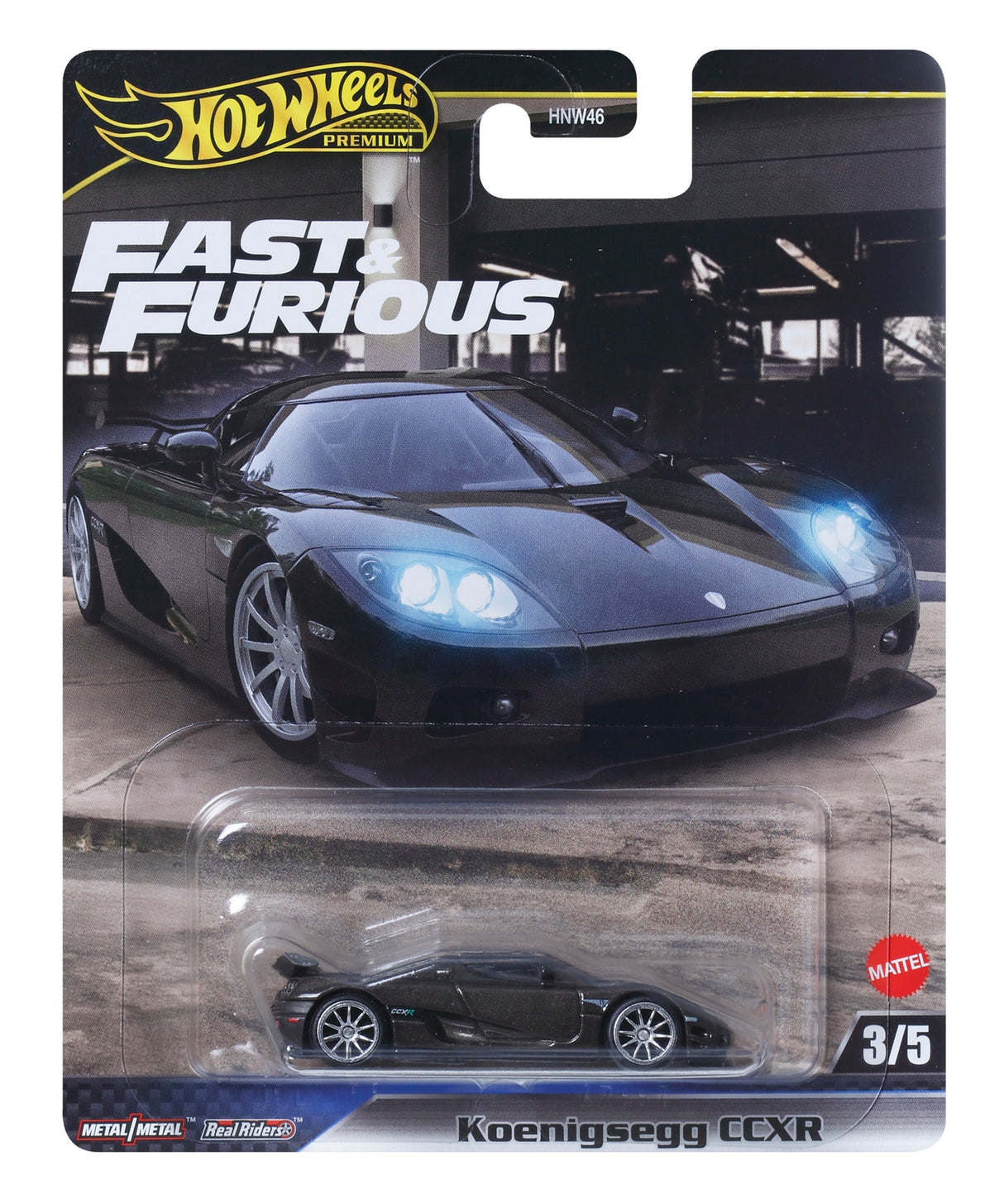 Hot Wheels Premium Fast & Furious Mix 3 2010 Koenigsegg CCXR