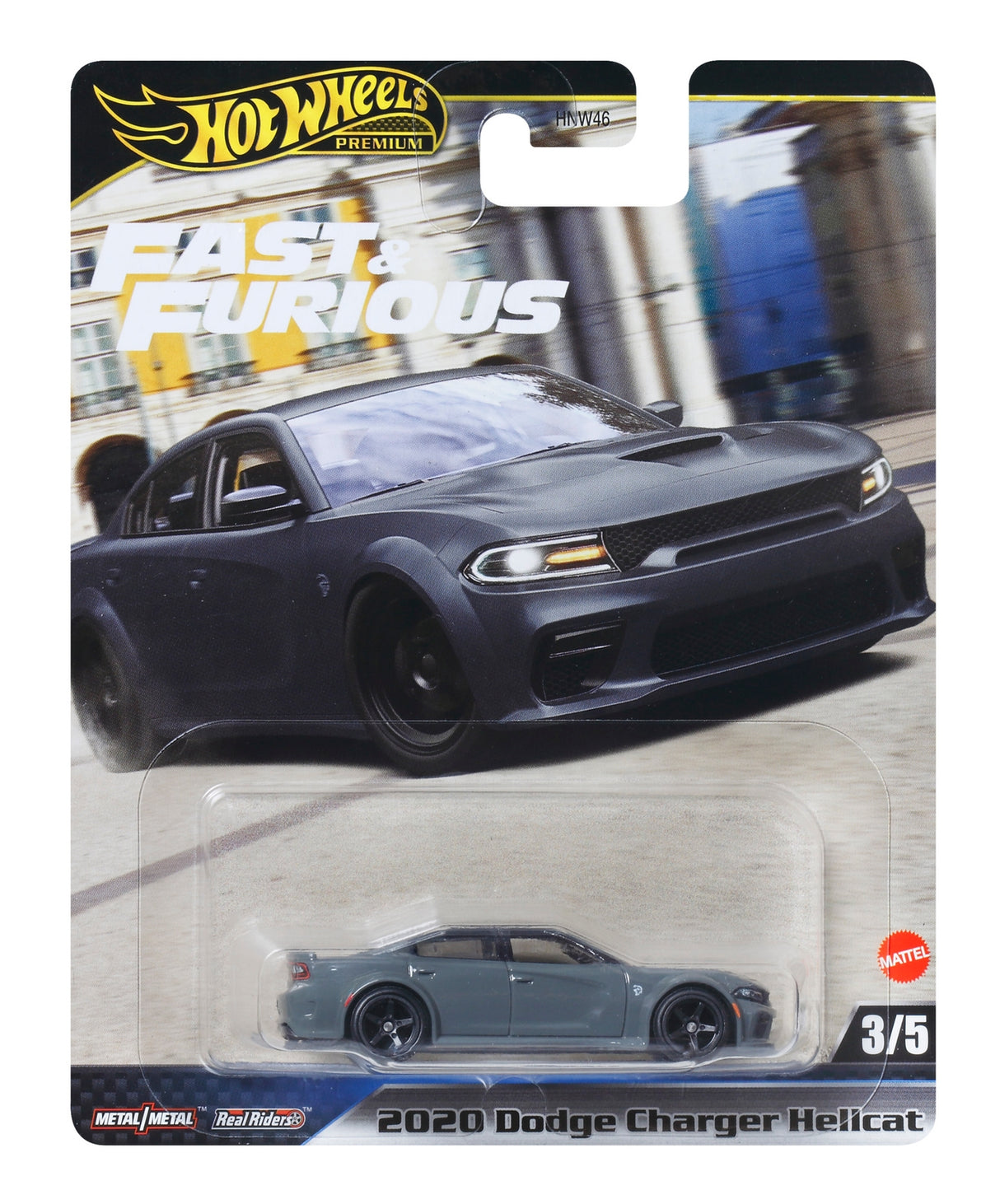 Hot Wheels Premium Fast Furious Mix 2 Dodge Charger Hellcat Widebody