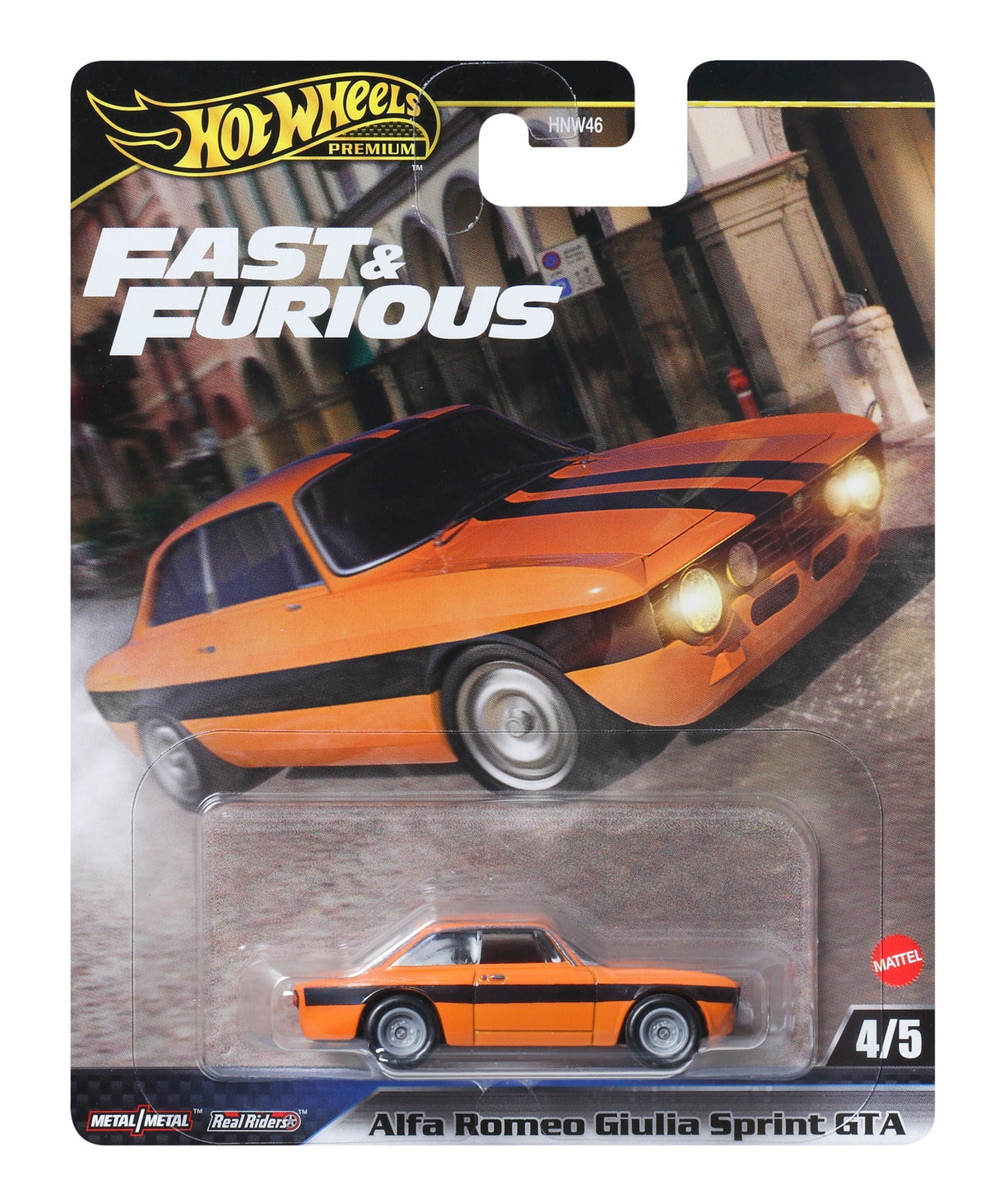 Hot Wheels Premium Fast Furious Mix 2 Alfa Romeo Gulia Sprint GTA