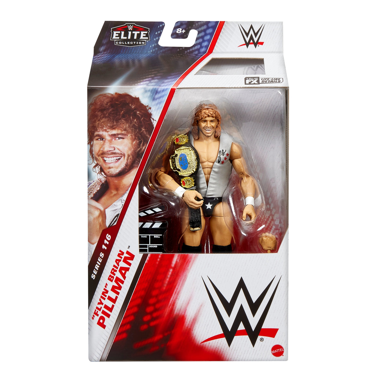 WWE Elite Series 116 Brian Pillman Action Figure (6 )