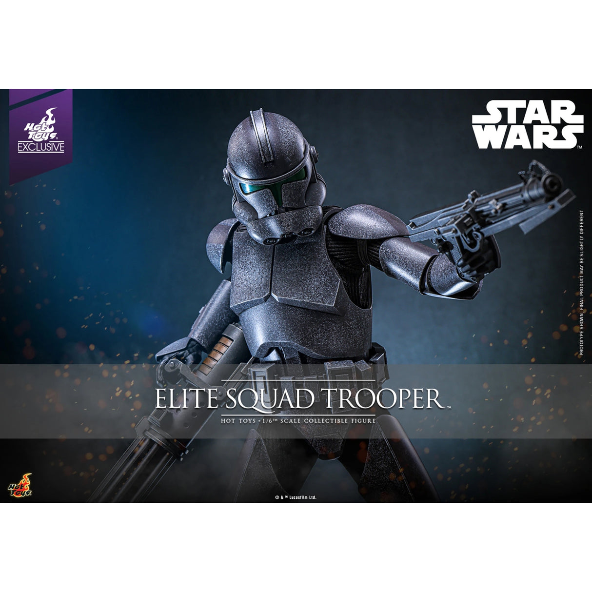 Hot Toys Star Wars Elite Squad Trooper 1/6th Scale Collectible Figure (30cm)
