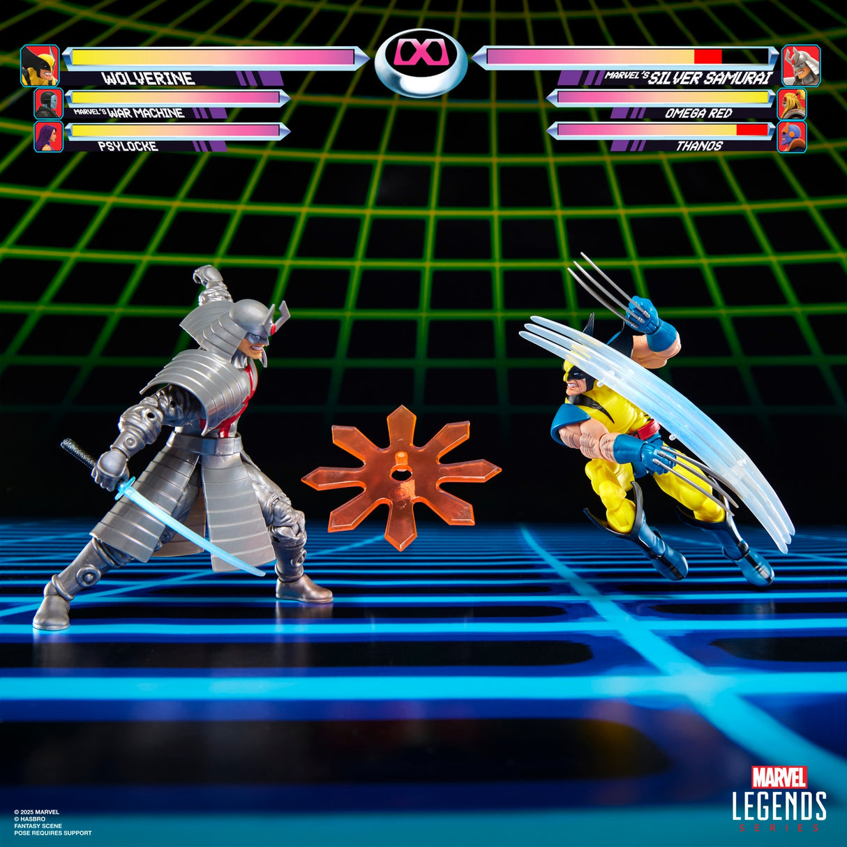 Marvel Legends Gamerverse Action Figure 2-Pack Wolverine vs. Silver Samurai 15 cm