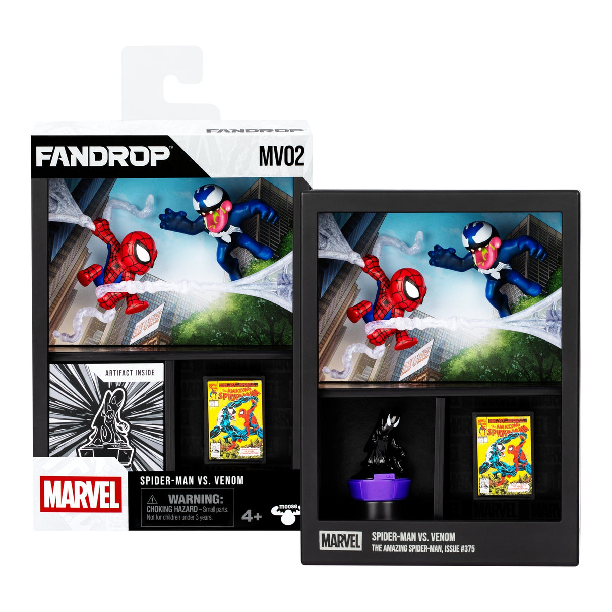 Fandrop Marvel Wave 1 Figure 2 Pack Spider-Man Vs Venom