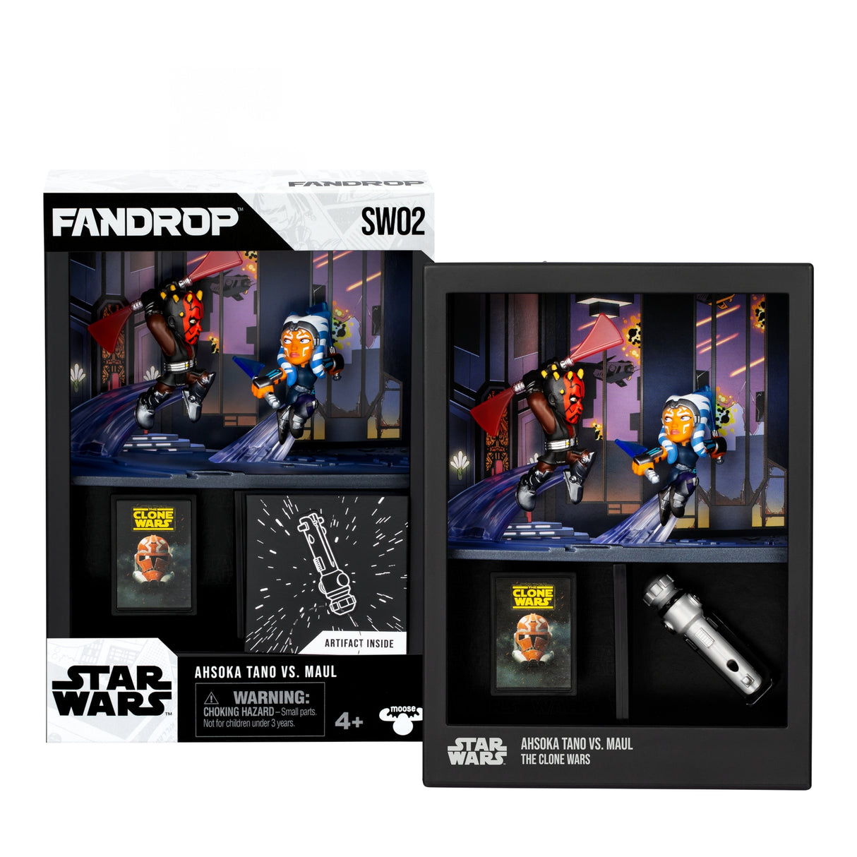 Fandrop Star Wars Wave 1 Figure 2 Pack Ahsoka Tano Vs Maul