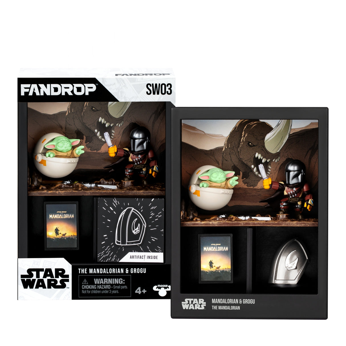 Fandrop Star Wars Wave 1 Figure 2 Pack Mandalorian And Grogu