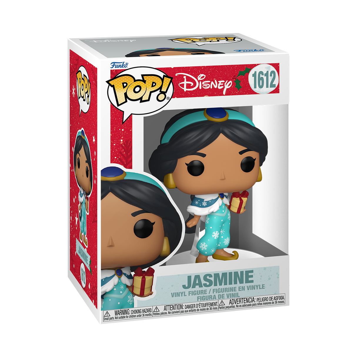 Disney Princess Holiday Jasmine Funko Pop Vinyl