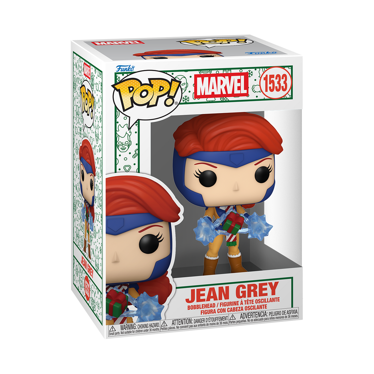 Marvel Holiday Divas Jean Grey Funko Pop Vinyl