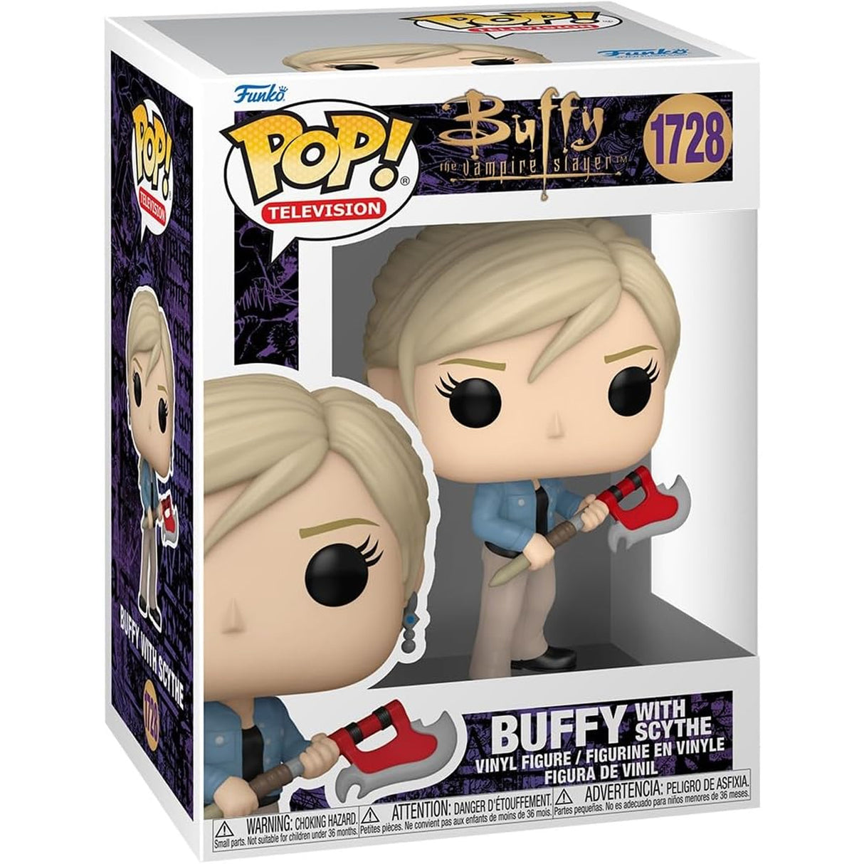 Buffy the Vampire Slayer POP! TV Vinyl Figure Buffy w/Scythe 9 cm