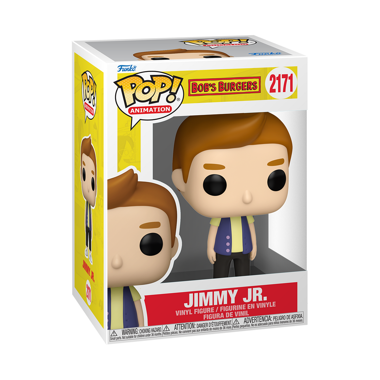 Bob's Burgers POP!TV Vinyl Figure Jimmy Jr. 9 cm