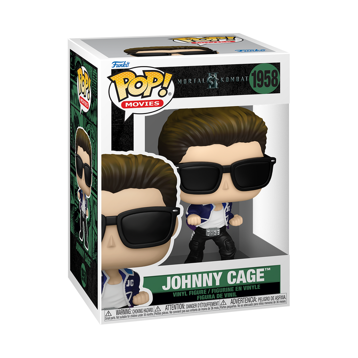 Mortal Kombat II (2026) POP! Games Vinyl Figure Johnny Cage 9 cm