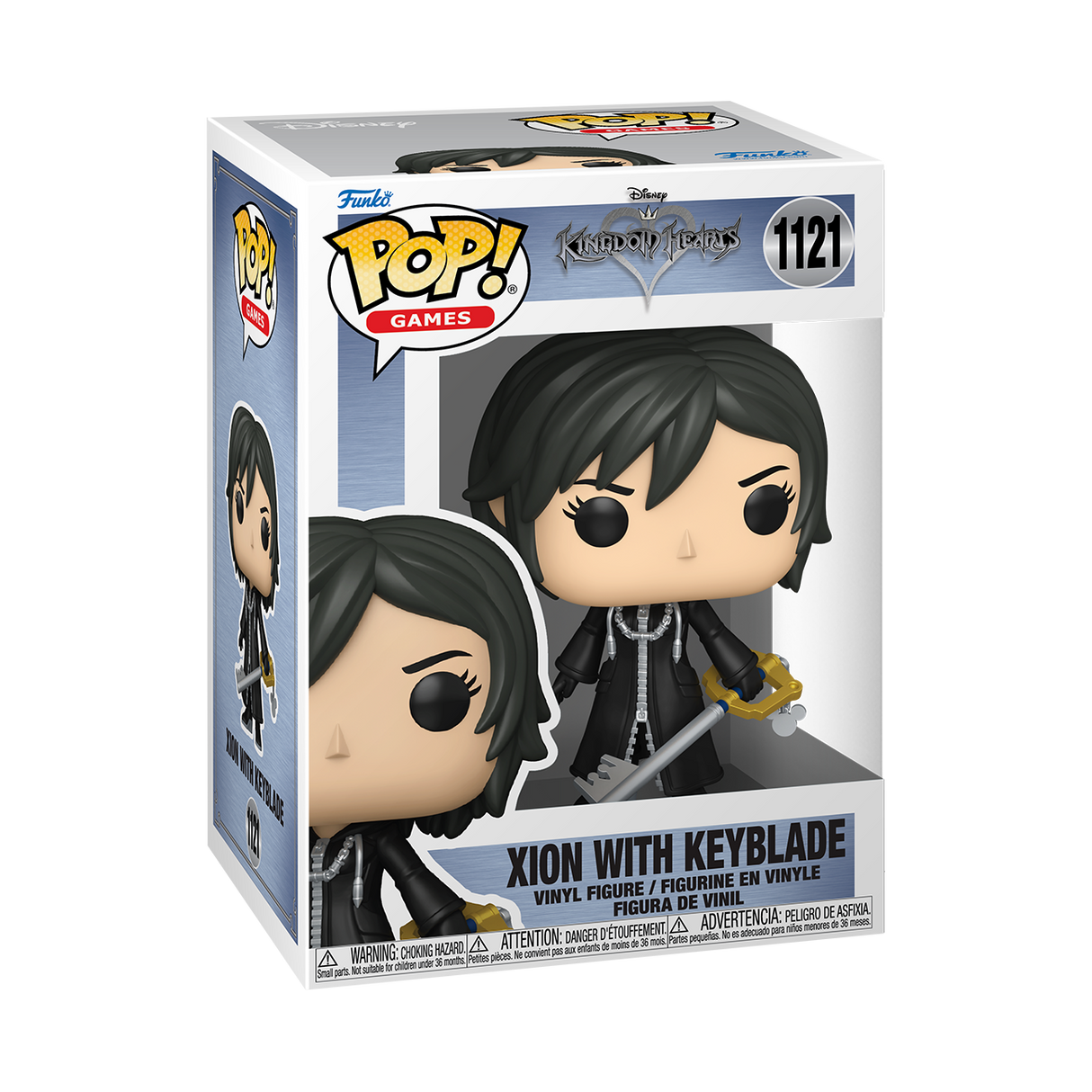 Kingdom Hearts POP! Games Vinyl Figure Xion w/ Keybladel 9 cm