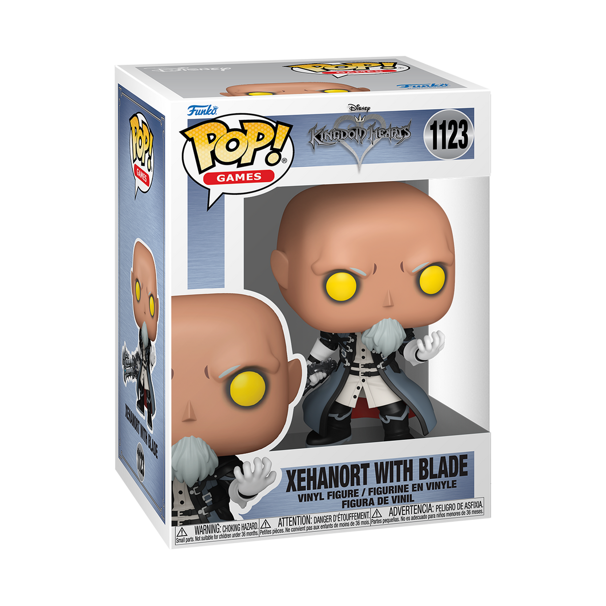 Kingdom Hearts POP! Games Vinyl Figure Xehonort w/Blade 9 cm